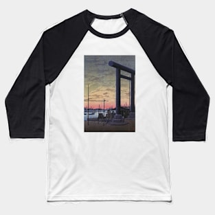 Sumiyoshi Shrine at Tsukuda by Kawase Hasui Baseball T-Shirt